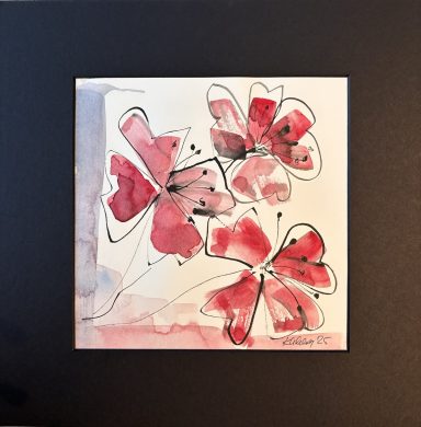 drei rote Blüten*) (2025006)
